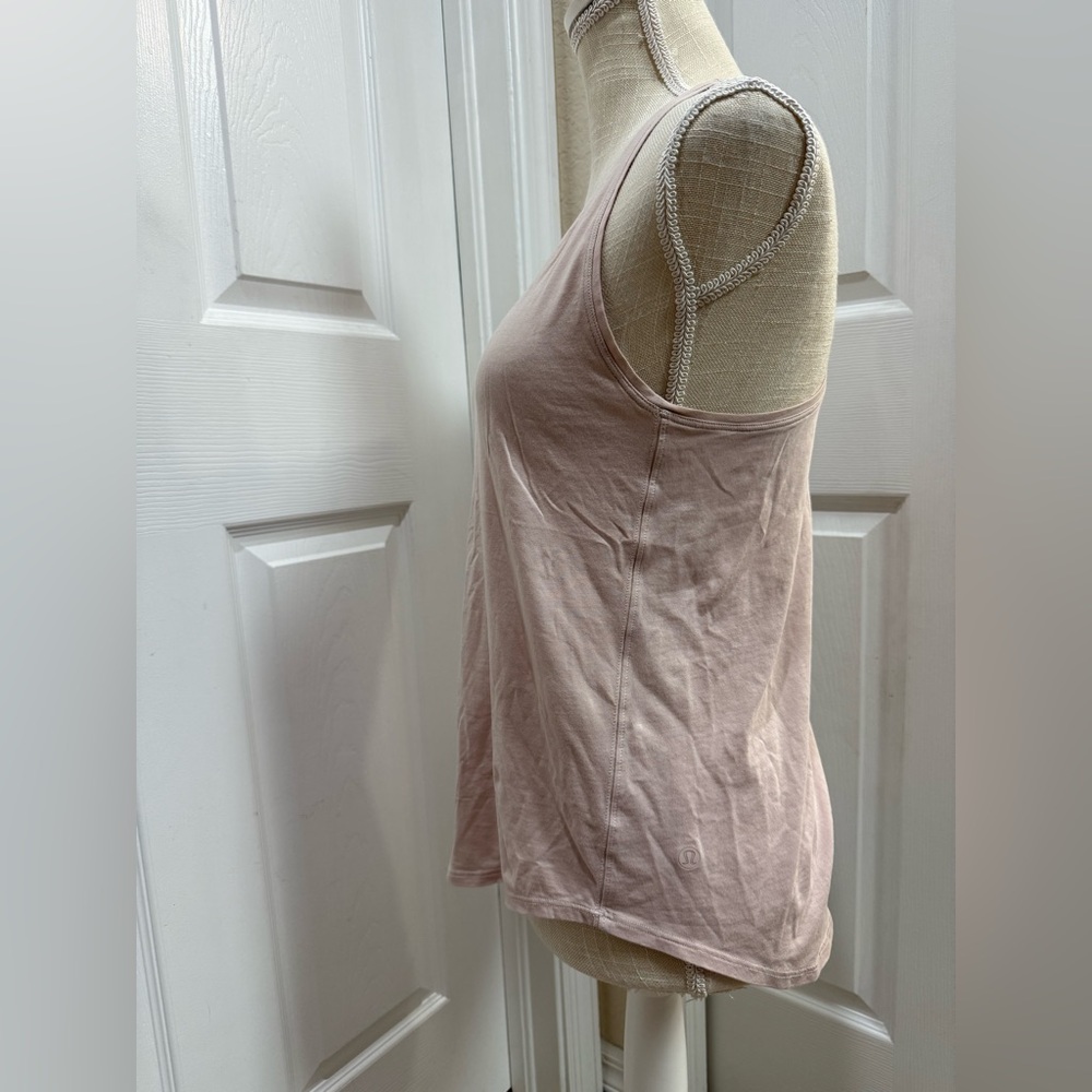 Lululemon Love Tank – Size 2, (measured) Soft Cotton, Classic Fit Smoky Blush - Picture 7 of 11
